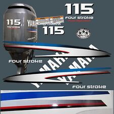 For YAMAHA F 115 four stroke outboard, Vinyl decal set from BOAT-MOTO / sticker