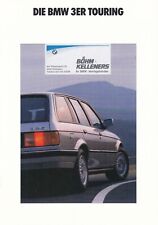 BMW 3 SERIES TOURING E30 318i 320i 325i 325iX 324td Brochure Brochure 1990 Z