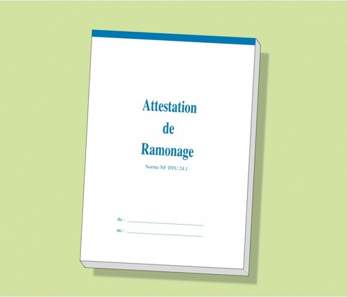 Carnet attestation - carnet, de