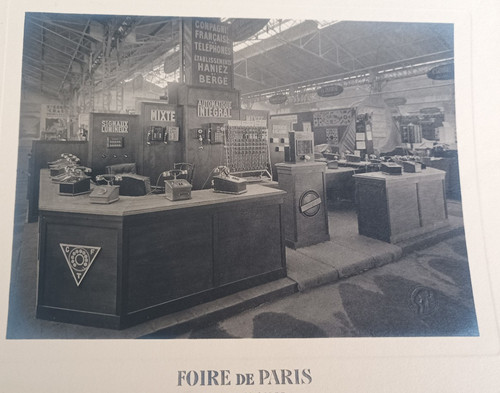 1928 ancienne photo telephone