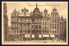 CPA Bruxelles, Maison des Tailleurs et de Victor Hugo 