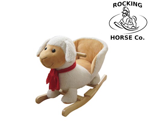 Chaise bascule peluche - À,