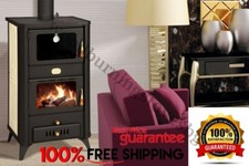 Poêle à Bois Chaudière Plaque Four Cuisinière Prity FG W18R 18+5,4kw. Eco Design