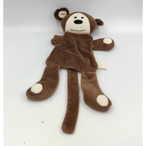 Doudou plat singe - , marron