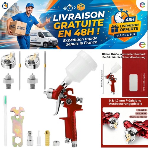 Mini pistolet peinture hvlp - pistolet,
