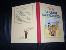 TINTIN LE CRABE AUX PINCES