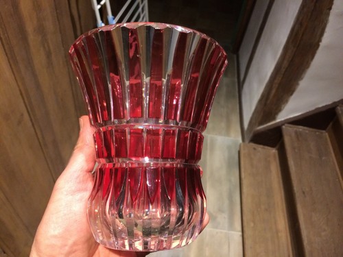 Vase cristal taille - vase, double