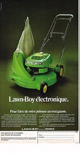 ADVERTISING ADVERTISING 014 1974 FENWICK LAWN-BOY Electric Lawn Mower