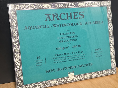 Aquarelle block of 10 - –,