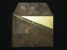 WW2 PLAQUE MÉTAL GERMANY ALLEMAGNE IMPRESSION IDENTIFICATION - WaA927 - ETUI P08