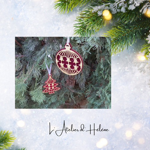 Lot decorations noel - 2,