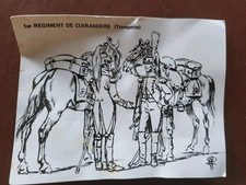 SEGOM/Cuirassier/54mm no 90mm Airfix Historex Durendal Le Cimier Metal Models 