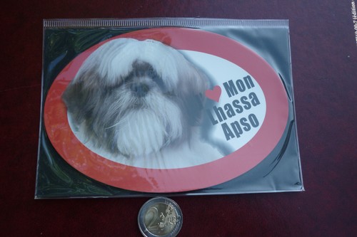 Grand magnet chien lhassa - grand, /