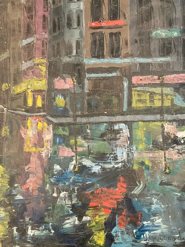 Très belle peinture huile - belle,