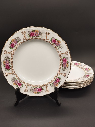 Assiettes creuses porcelaine - 6,