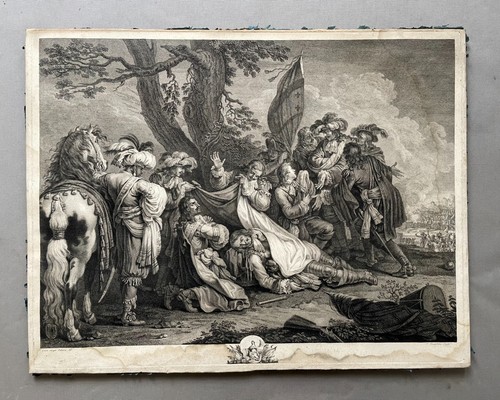 Mort turenne gravure - turenne,,