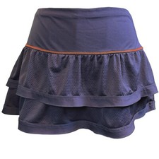 Lucky In Love Size SMALL (4-6) Ruffled Tennis Golf Activewear Skirt Skort