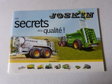 agricultural trailer catalogue: JOSKIN the secrets of quality / 2013