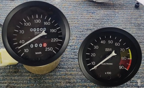 Lancia stratos speedometer - speedometer, and