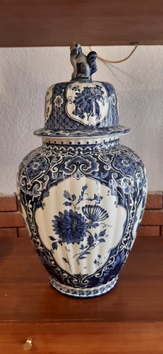 Pot couvert décor floral - ,