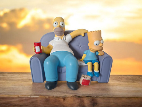 Figurine les simpson homer - simpson, :