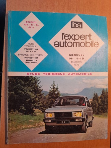 Peugeot 104 revue - peugeot, :