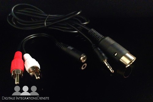 Kombi câble rca jack - câble, 2x