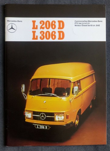 Catalogue mercedes l206d - ,