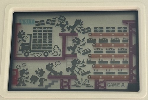 Nintendo game watch mario - nintendo,