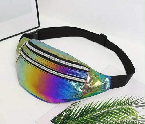 Sac banane holographique - banane,