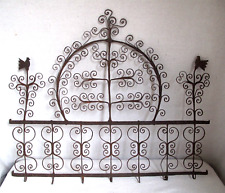 Antique Archelle Fancy Iron Kitchen Utensil Rack Spanish or French late 18th c.