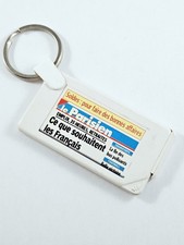 KEYRING - NEWSPAPER LE PARISIEN - Vintage 2000s - Newspapers Media -