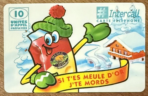 Meule intercall carte - meule, d'or