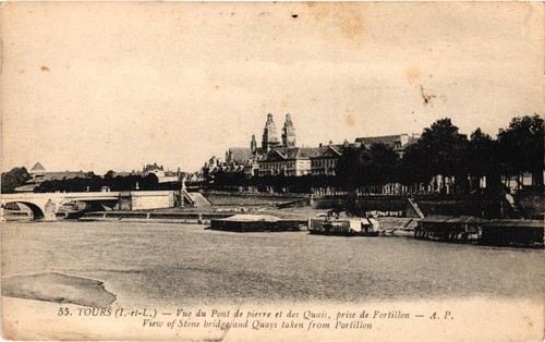 France tours stone bridge - ~,