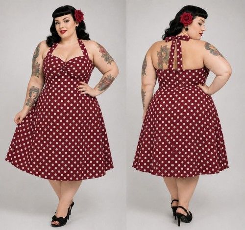 Robe vintagede années 1950 - années,