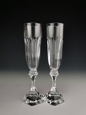 SAINT LOUIS - Chambord - Pair of Champagne Flutes (22.5 cm) - New Condition