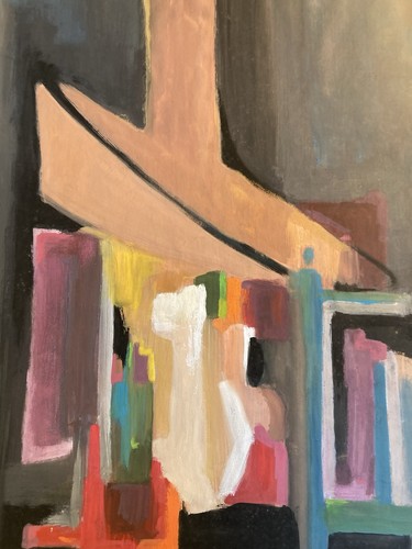 Très belle peinture abstraite - très,