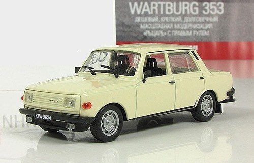 Deagostini wartburg 353 - deagostini, 1:43