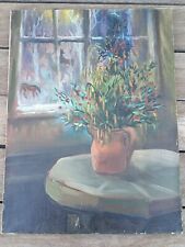 TABLEAU ANCIEN SIGNÉ AUGUSTE