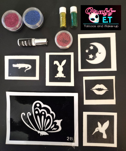 Kit complet pochoirs - kit,
