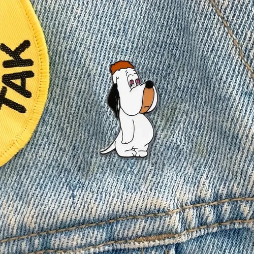 Pin émaillé droopy dessin - pin's,