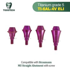 1/4/6/10/20pcs Multi unit straight abutment fits to Straumann BLX  RB/WB D4.6mm