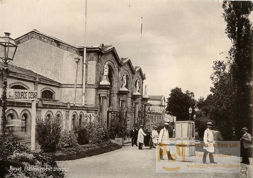 France auvergne royat thermes - auvergne,