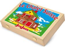 Chalet suisse en bois à construire 175 pcs en coffret Made in Jura- Jeujura 8008