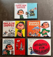 Gaston Lagaffe - lot de 5 Fac-similés neuf sous blister - Format a l Italienne -