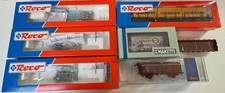 Lot HO, 3 wagons Roco + 1