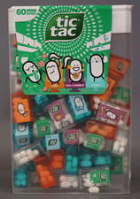 TIC TAC Travels Box with 60 Mini Boxes -Mint, Orange, Spearmint, Peach & Passion