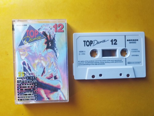 Cassette audio tape - tape, top