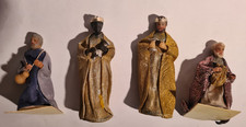 SANTONS ANCIENS 4 FIGURINES