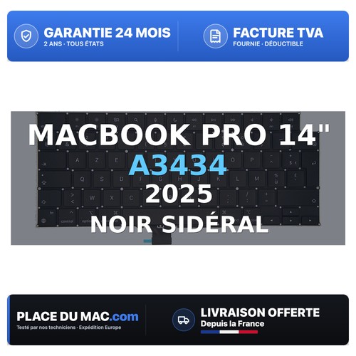 Clavier pour macbook pro - clavier, 14